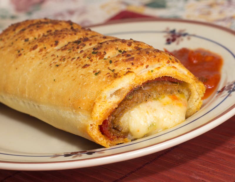 Italian Sausage Roll stock image. Image of tomato, flavor 21950829