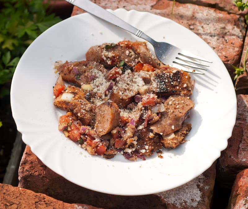 Italian sausage salads