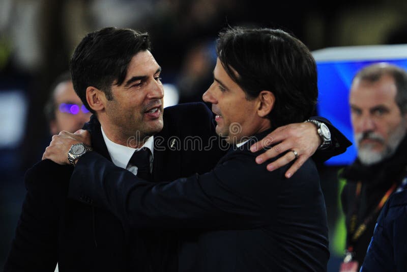 italian Serie A soccer match AS Roma vs SS Lazio stock images italian Serie A soccer match AS Roma vs SS Lazio stock images