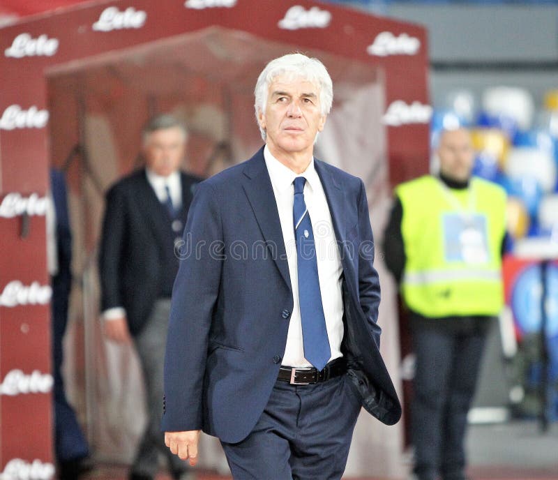 Gian piero gasperini coach atalanta during Italian soccer Serie A season 2019/20, italian Serie A soccer match in napoli, Italy, January 01 2020 - LPS/Vincenzo De Rosa. Gian piero gasperini coach atalanta during Italian soccer Serie A season 2019/20, italian Serie A soccer match in napoli, Italy, January 01 2020 - LPS/Vincenzo De Rosa