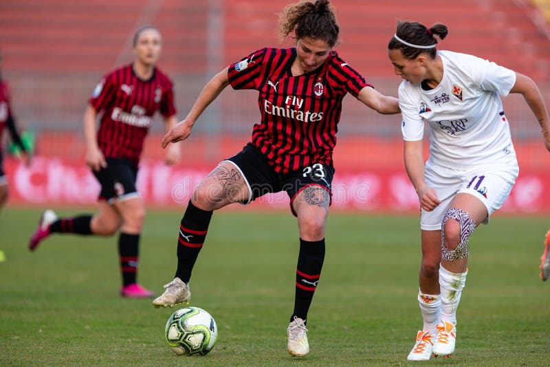 Valery Vigilucci (ACF Fiorentina Femminile) during AC Milan vs ACF  Fiorentina femminile, Italian football S - Photo .LiveMedia/Francesco  Scaccianoce Stock Photo - Alamy