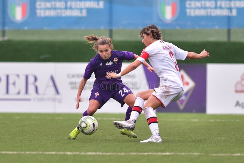 ACF Fiorentina Femminile Vs AC Milan Editorial Image - Image of giacinti,  italian: 204041255