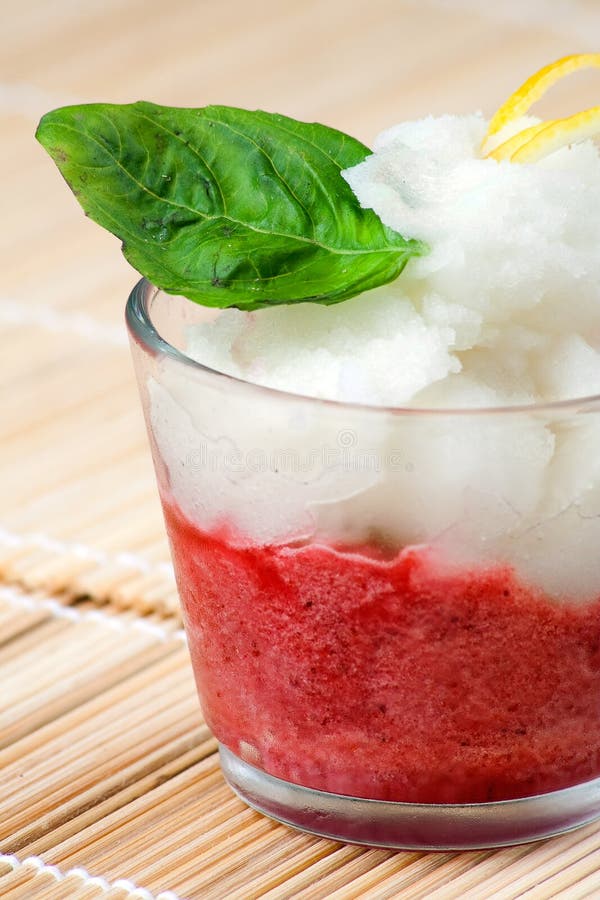 Italian Sorbet stock image Italian Sorbet stock image
