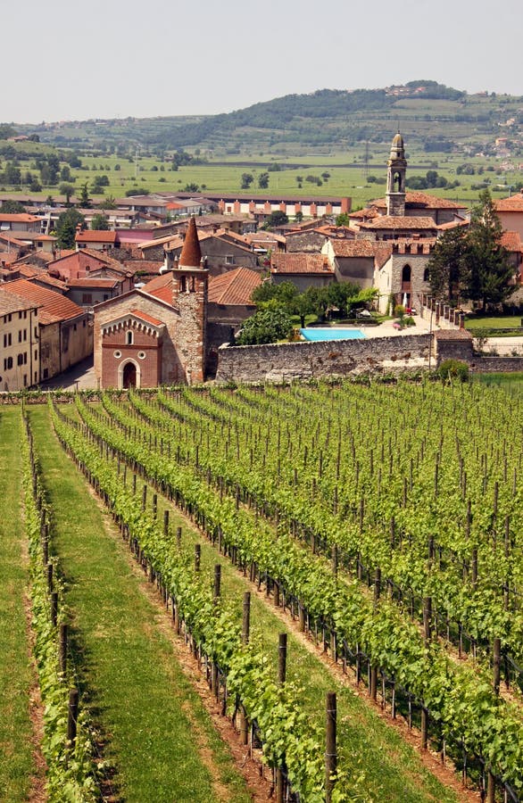 The Italian town of Soave