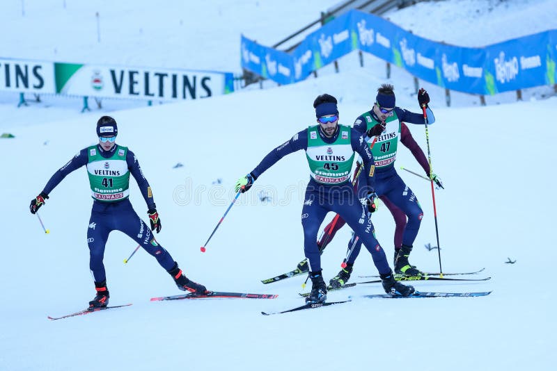 Nordic Ski FIS World Cup - Nordic Combined stock photos Nordic Ski FIS World Cup - Nordic Combined stock photos