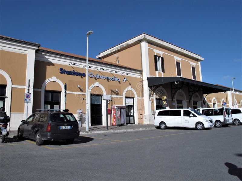 Italien, Civitavecchia-Station stockbild Italien, Civitavecchia-Station stockbild