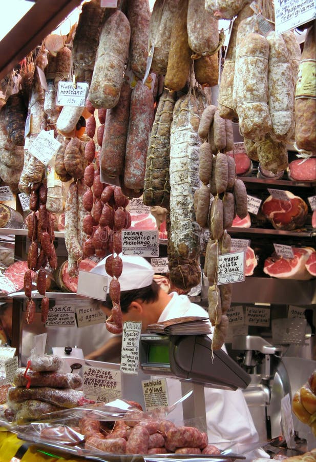 Italienische Nahrungsmittelspezialitäten stockfotos Italienische Nahrungsmittelspezialitäten stockfotos