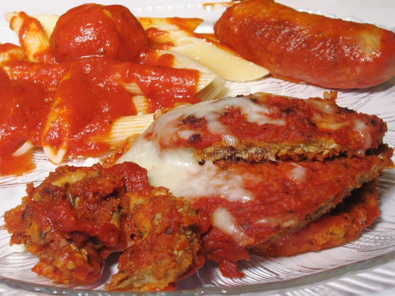 Italienisches Abendessen stockbilder Italienisches Abendessen stockbilder