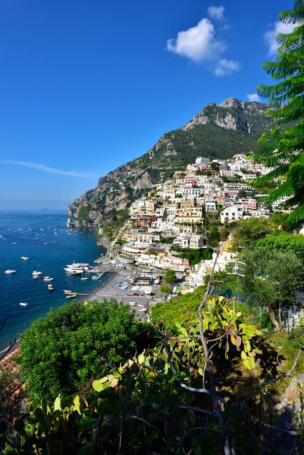Italy, Amalfi Coast stock photo. Image of tree, tourism - 81380728