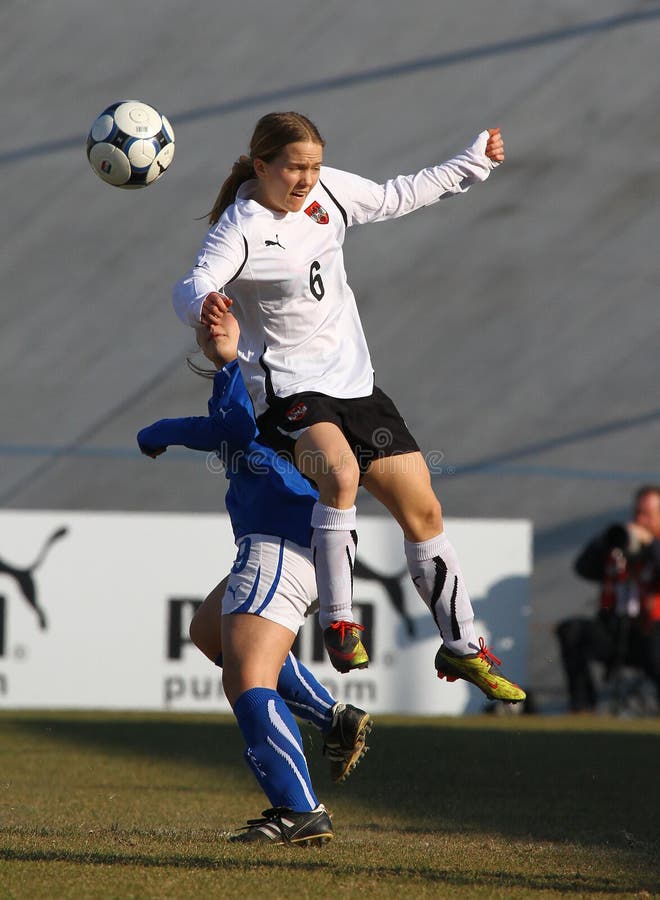 Italy - Austria, female soccer U19; friendly match