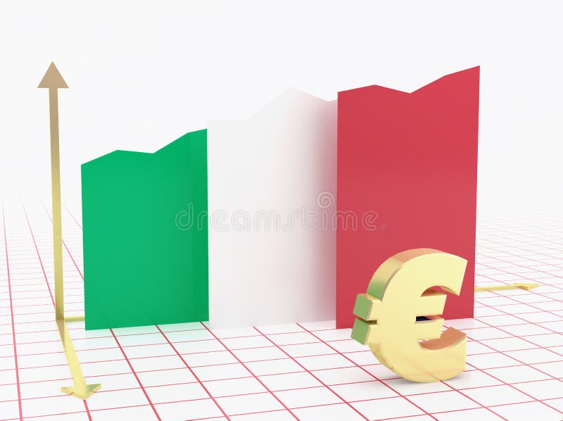 Italy economy growth graph stock illustration. Illustration of diagram Italy economy growth graph stock illustration. Illustration of diagram