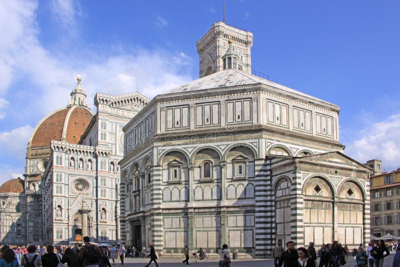 Florence baptistery, Italy stock image. Image of bridge - 15998371