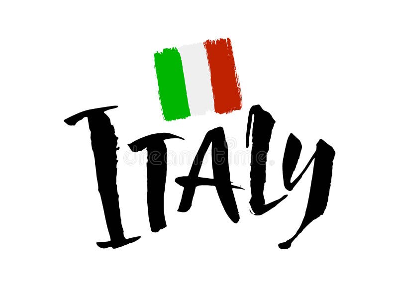 Italy Name Flag Stock Illustrations – 373 Italy Name Flag Stock ...