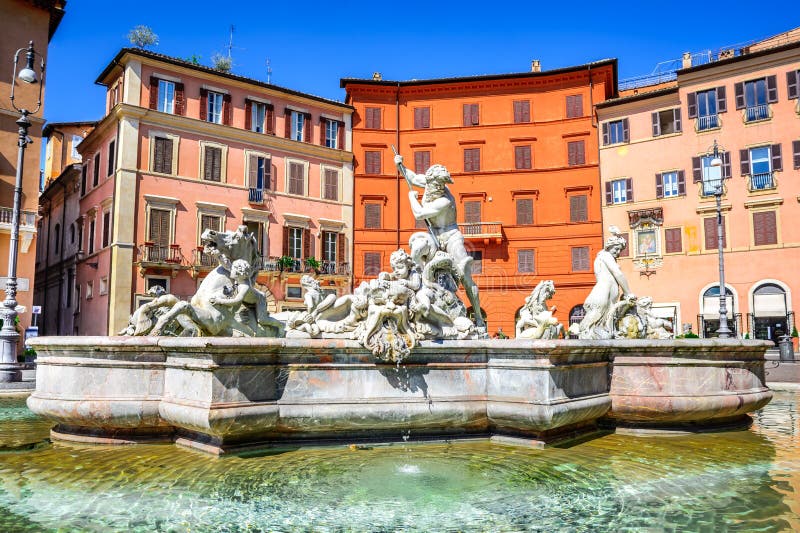 italy navona piazza Rome fotografia stock italy navona piazza Rome fotografia stock