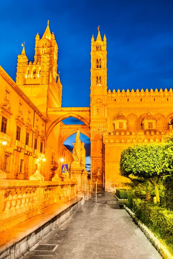italy Palermo Sicily Anglonormańska katedra zdjęcie stock italy Palermo Sicily Anglonormańska katedra zdjęcie stock