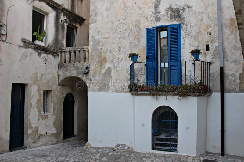 Italy, Salento Typical House in Otranto. Stock Photo Image of fine
