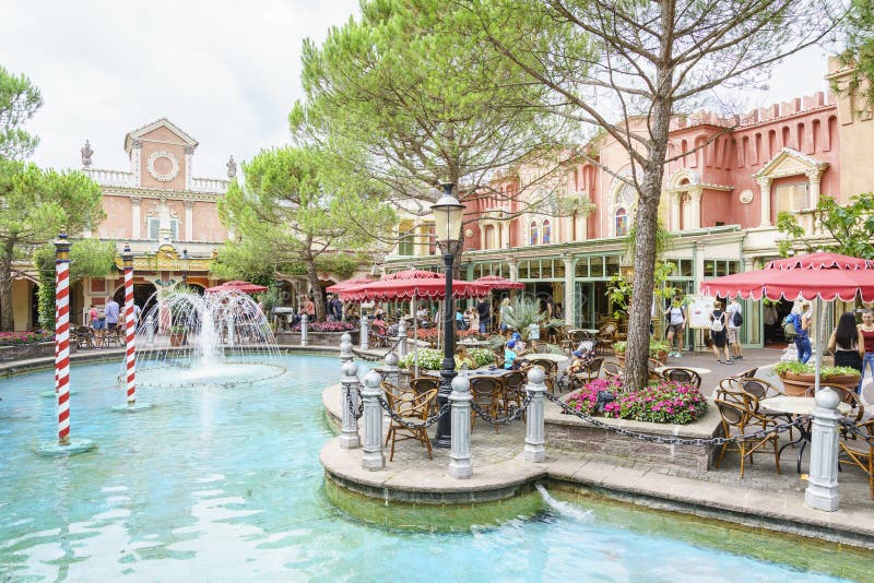 Italy themed area - Europa Park, Germany