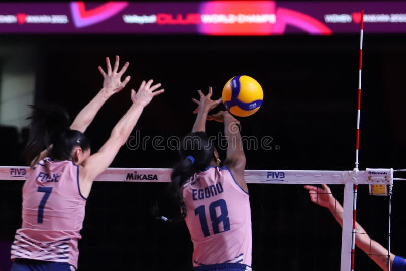 Campeonato Mundial De Vôlei Imoco Volley Conegliano Vs Gerdau Minas Fivb  Foto de Stock Editorial - Imagem de equipe, atleta: 288161348