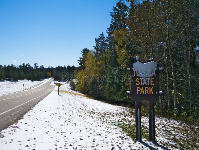 Itasca State Park in Minnesota, USA is source of Mississippi River