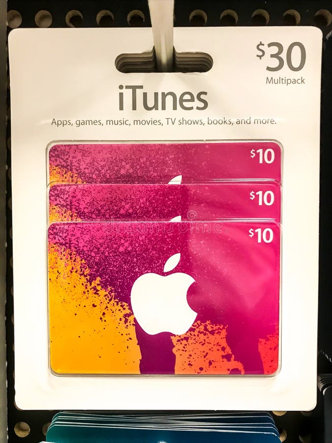 Apple gift card in a hand – Stock Editorial Photo © dennizn #254479252