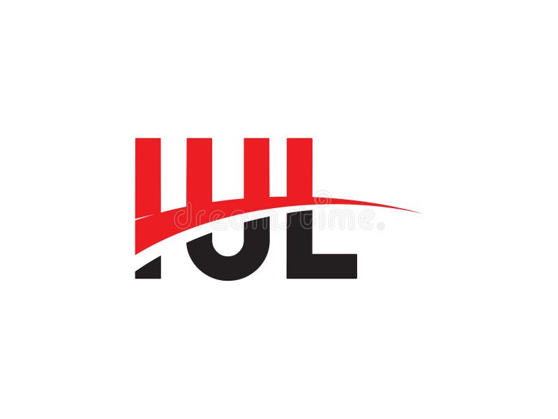 IUL Letter Initial Logo Design Vector Illustration Stock Vector ...