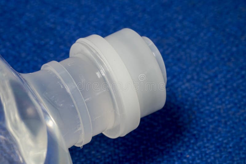 IV Solution Plastic Bottle and Plastic Cap Stock Image Image of infusion, sterilization 111091401