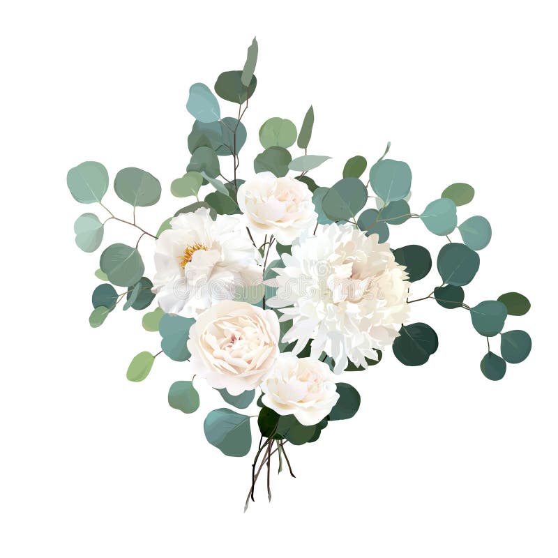 Ivoor beige roos witte pony ranunculus chrysanthemum bloemenontwerp bruiloft bouquet