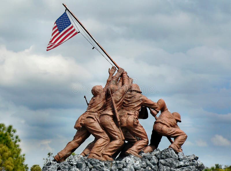 Iwo Jima editorial photography. Image of american, famous - 9203167