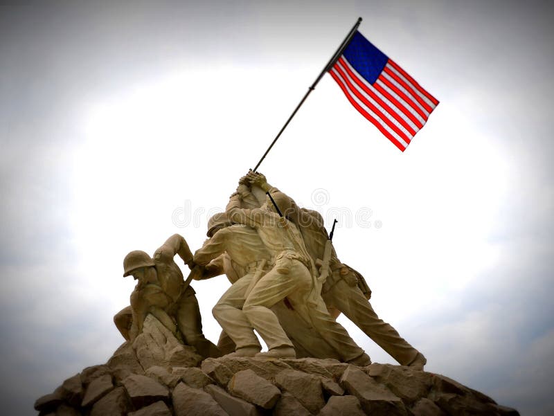 Sept. 2013 - Replica of Iwo Jima statue at the entrance to Quantico Marine Corps Base, Quantico, VA. Sept. 2013 - Replica of Iwo Jima statue at the entrance to Quantico Marine Corps Base, Quantico, VA.