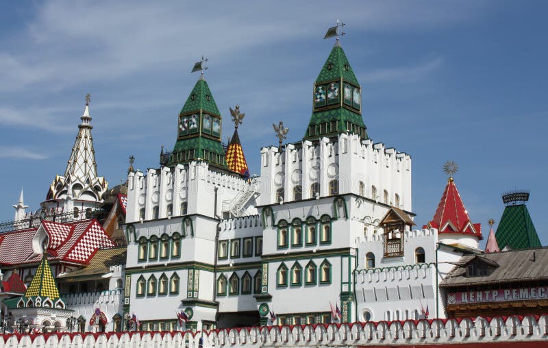 Izmailovo Kremlin towers