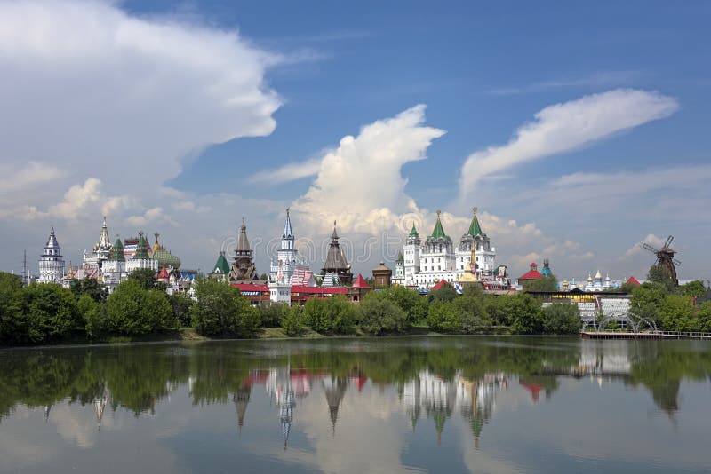 Izmaylovo Kremlin Moscú, Rusia fotografía de archivo libre de regalías Izmaylovo Kremlin Moscú, Rusia fotografía de archivo libre de regalías