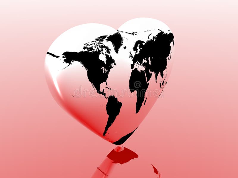 j'aime le monde illustration stock j'aime le monde illustration stock