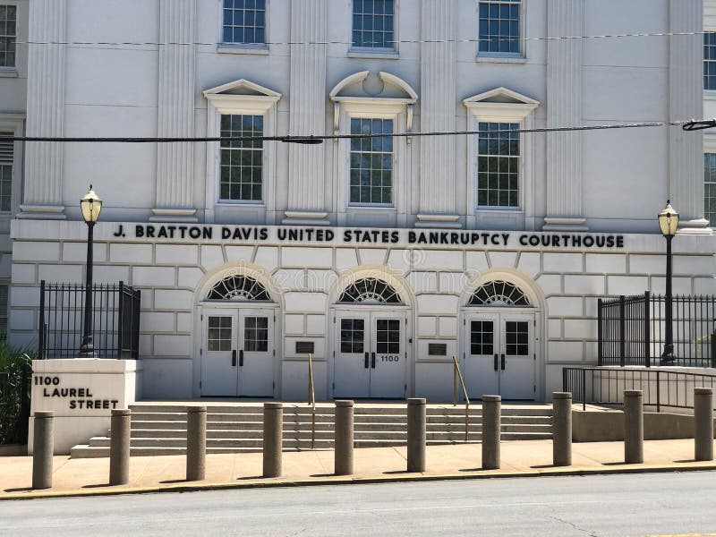 J Bratton Davis United States Bankruptcy Courthouse su Laurel St in Colombia, Sc fotografie stock libere da diritti J Bratton Davis United States Bankruptcy Courthouse su Laurel St in Colombia, Sc fotografie stock libere da diritti