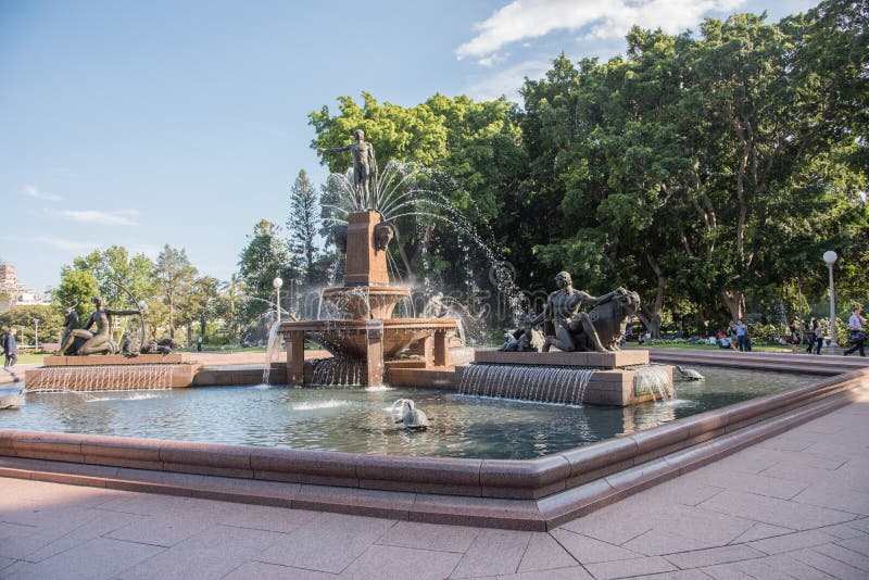 J.F. Archibald Memorial Fountain at Hyde Park