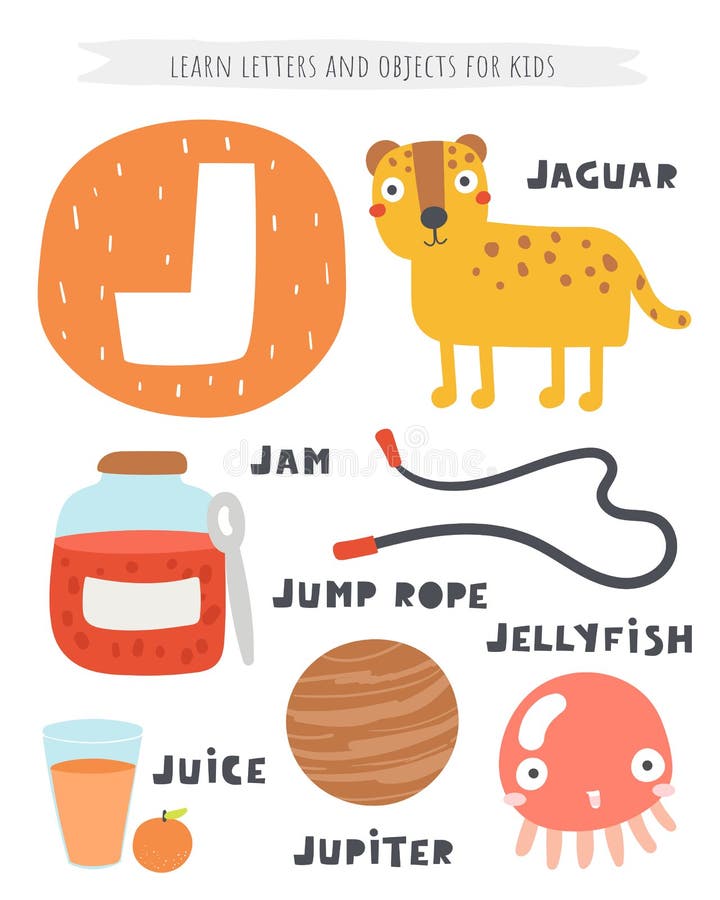 Alphabet J Jam Stock Illustrations – 92 Alphabet J Jam Stock ...