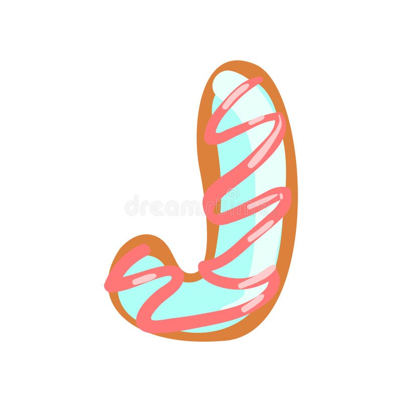 Sweet Cookie English Alphabet Edible Bakery Letters In The Shape Of Glazed  Cookies Vector Illustration On A White Background Stock Illustration -  Download Image Now - iStock