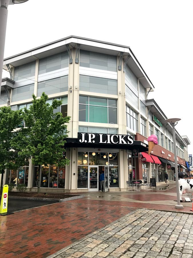 J.P. Licks at Legacy Place, Dedham, MA Editorial Stock Photo Image of cream, licks 117185413