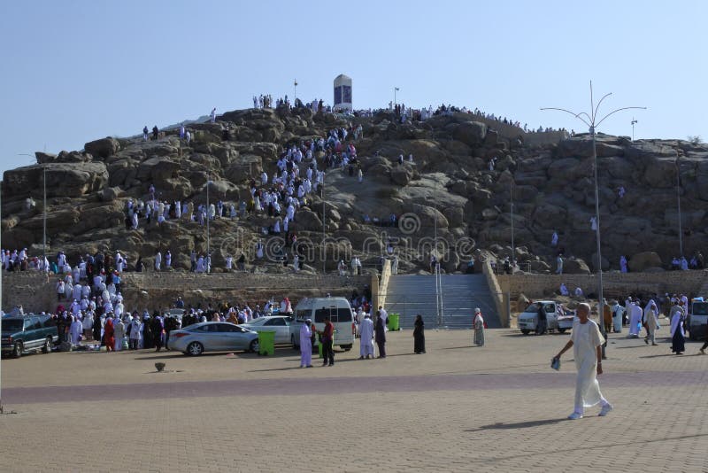 Jabbal Nur, Mekka stockfotografie Jabbal Nur, Mekka stockfotografie