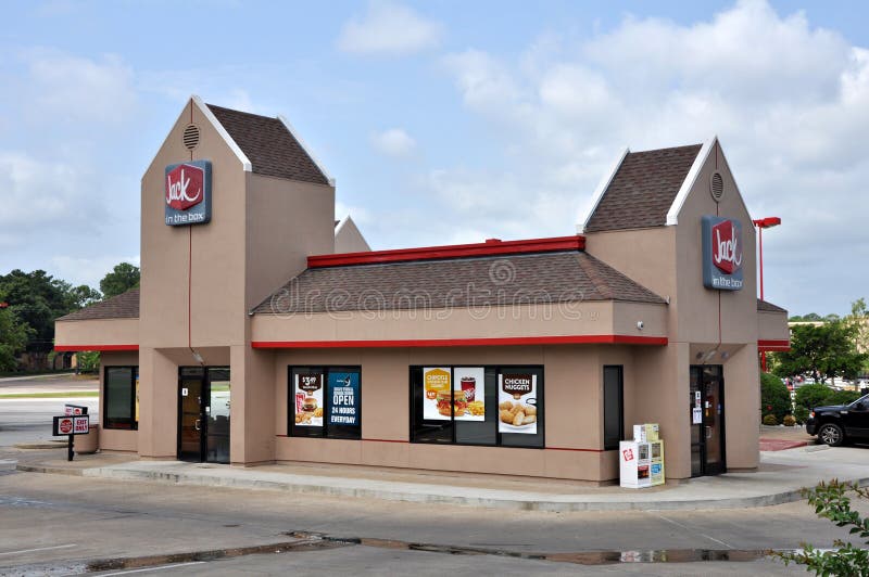 Jack in the Box Restaurant Exterior Editorial Stock Photo Image of