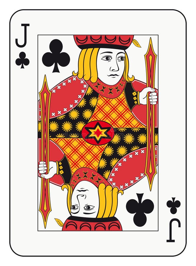 Jack Of Clubs Stock Vector - Image: 44512338