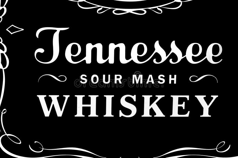 Lviv, Ukraine - March 13, 2025: Jack Daniel's Whiskey poster. Jack daniel s poster stock images, royalty-free photos and pictures