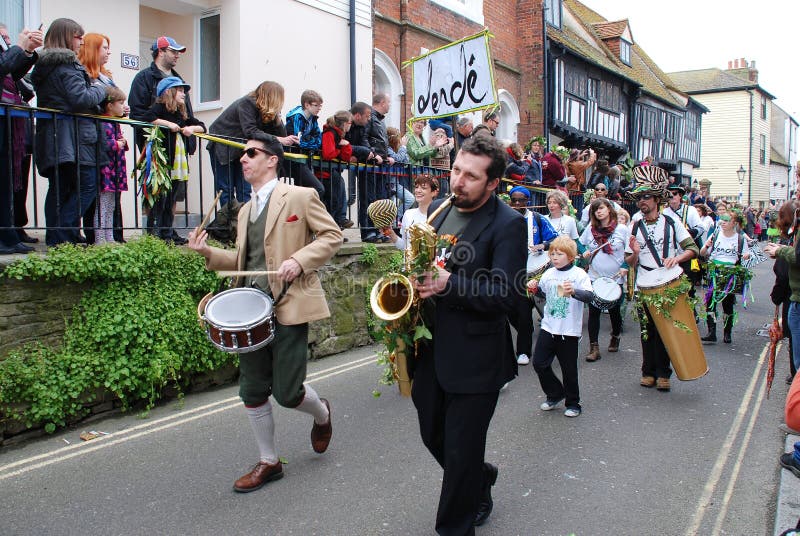 Jack en el festival verde, Hastings imágenes de archivo libres de regalías Jack en el festival verde, Hastings imágenes de archivo libres de regalías