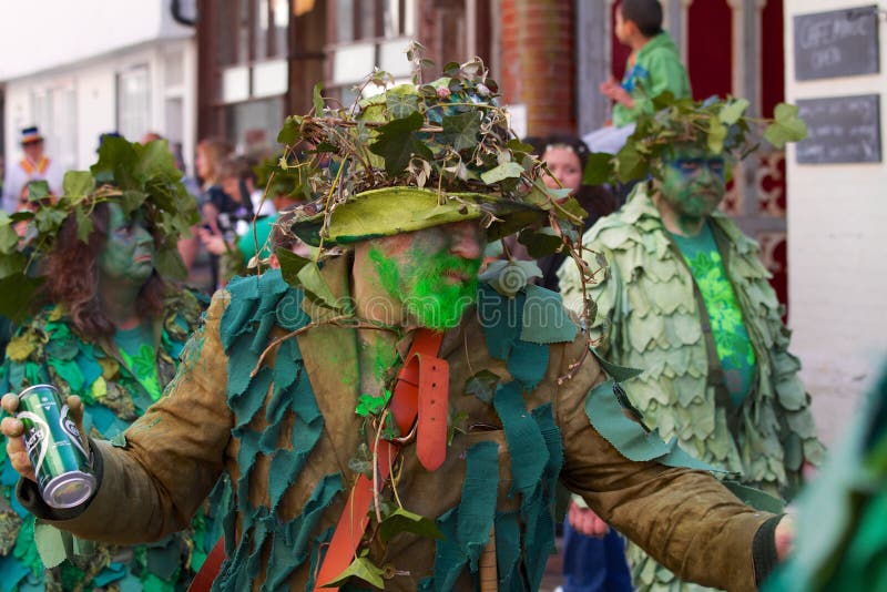 Jack in the Green Festival, Hastings Editorial Stock Photo - Image of ...