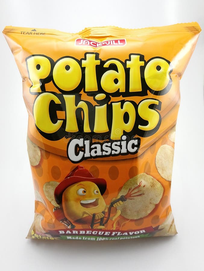Jack and Jill Potato Chips Classic in Manila, Philippines Editorial