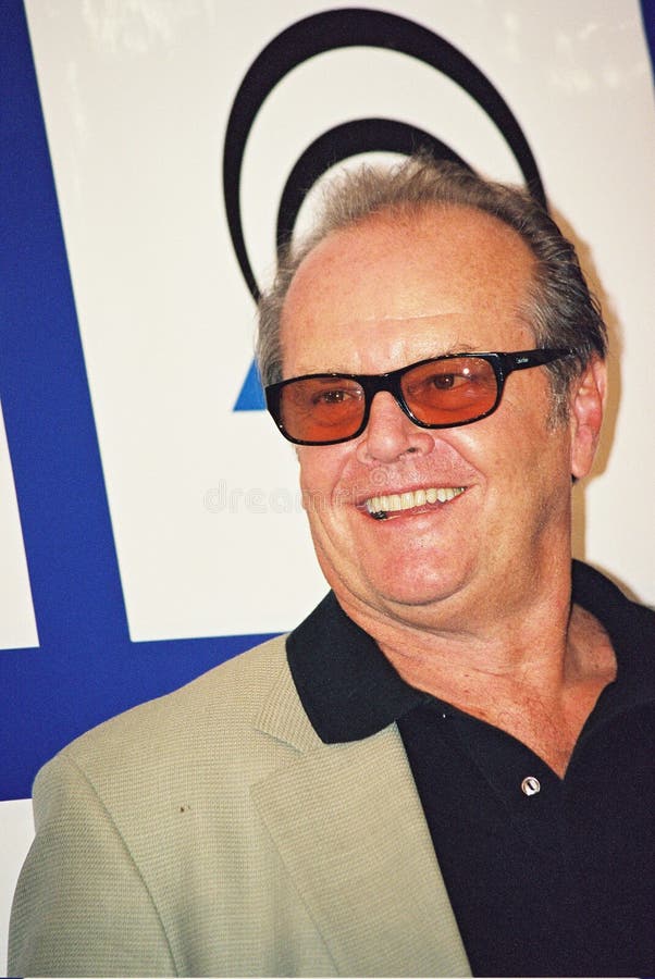 Jack Nicholson fotografia editorial. Imagem de beverly - 24290407