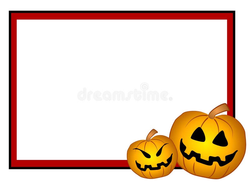 Jack-O-Lantern Frame Border