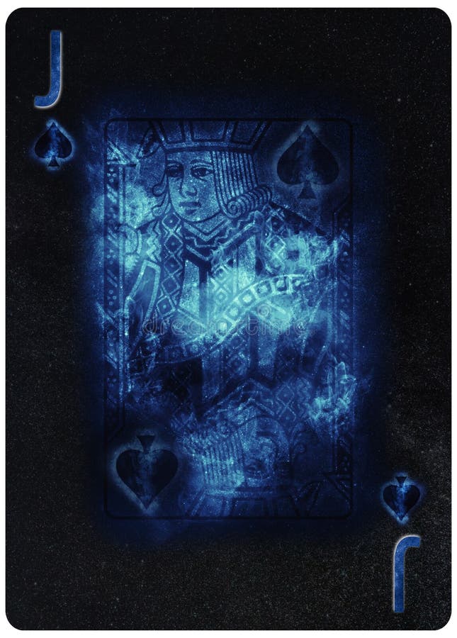 Jack of spades stock vector. Illustration of icon, cards 44512191