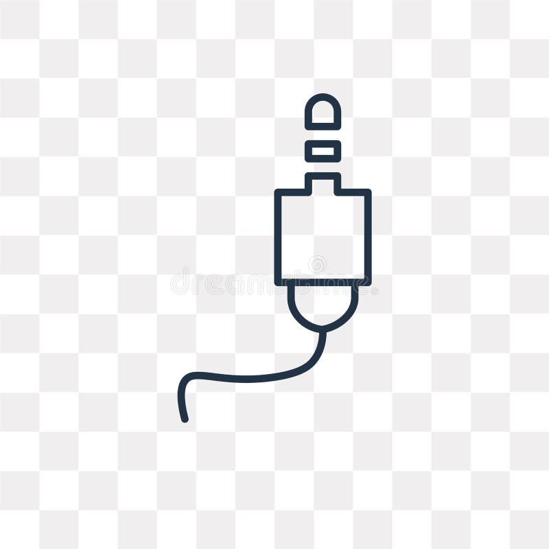 Jack vector icon isolated on transparent background, linear Jack royalty free illustration Jack vector icon isolated on transparent background, linear Jack royalty free illustration