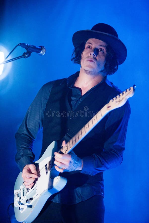 Jack White in Concert stock image