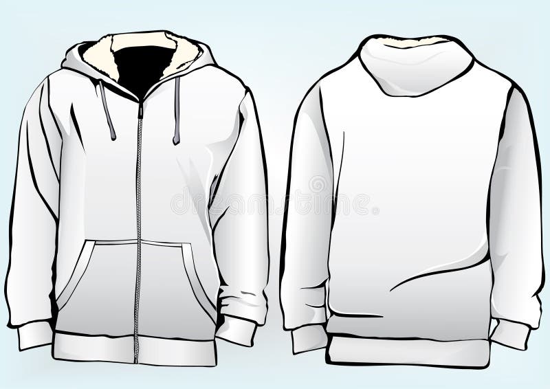  Jacket  Or Sweatshirt Template  Stock Vector Illustration 